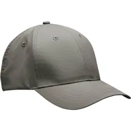 Performance Cap - 6 Panel Grey